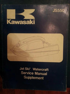 Kawasaki JS550 Supplement
