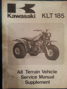 Kawasaki KLT185 Supplement