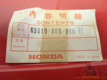 Load image into Gallery viewer, New Generator Cover? Honda Red NOS Original Paint